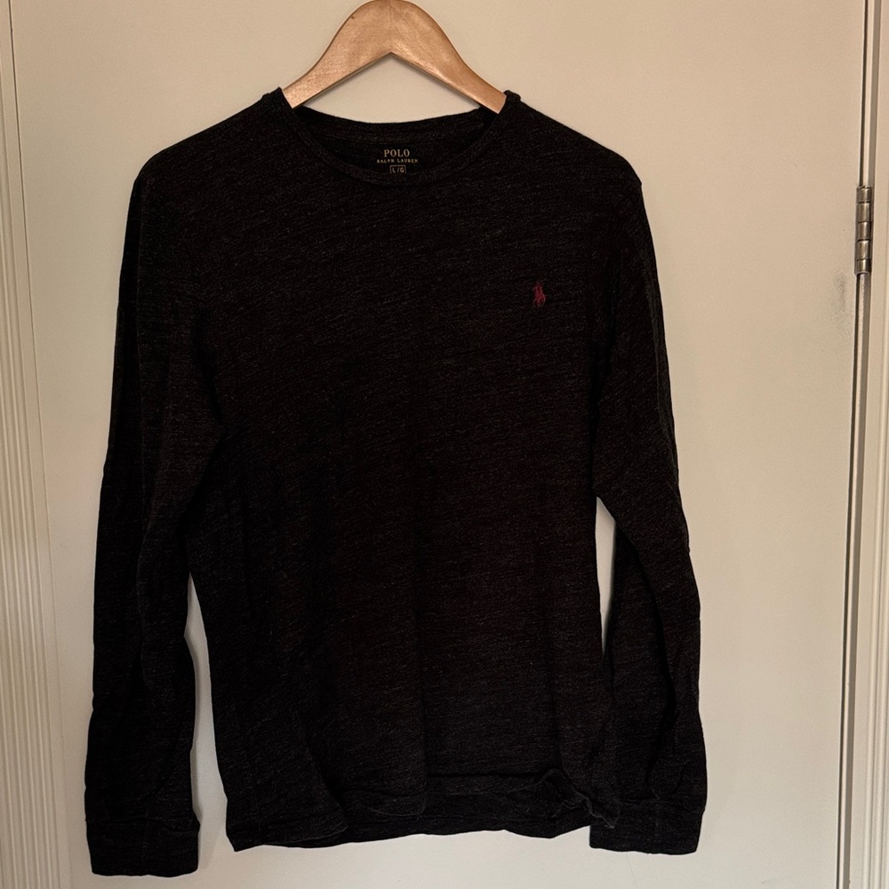 [PROMO - 3 for $30 |  4 for $40]Polo by Ralph Lauren Men's Dark Long Sleeve Tee